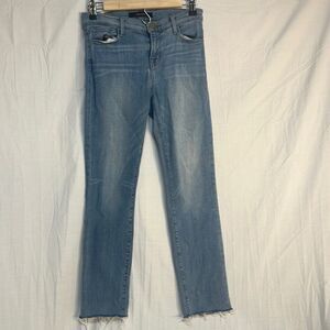 J‎ brand womens cropped rail size 26 quality jeans